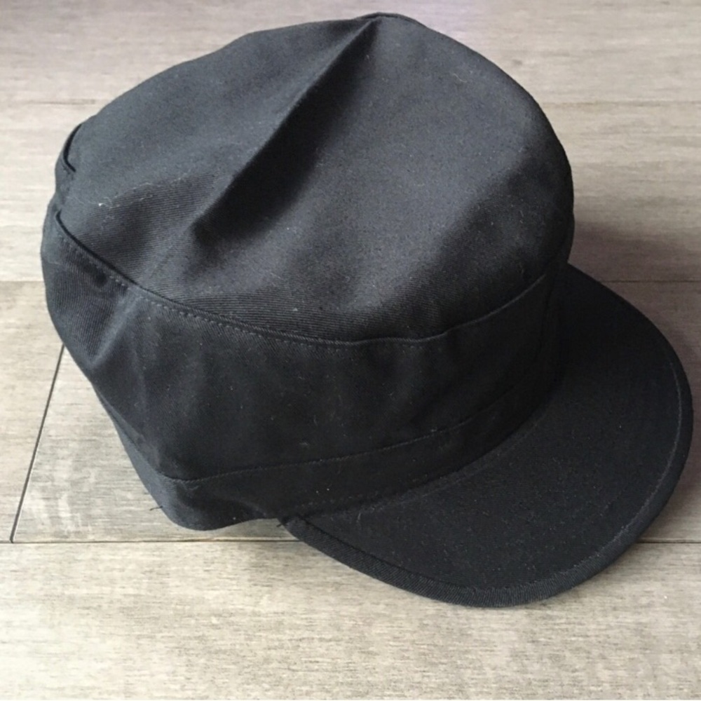 CASTRO ETHOS MILITARY STYLE HAT : LARGE BLACK